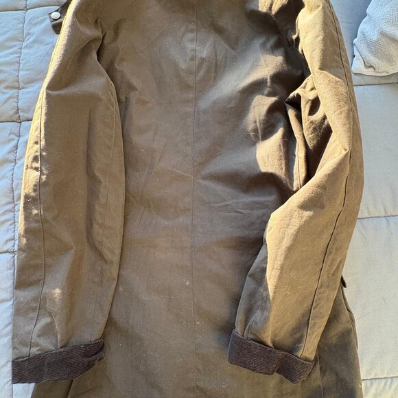 Barbour - Men's Ashby Wax Jacket size Extra Small (XS) in Mid Olive - Picture 5 of 9